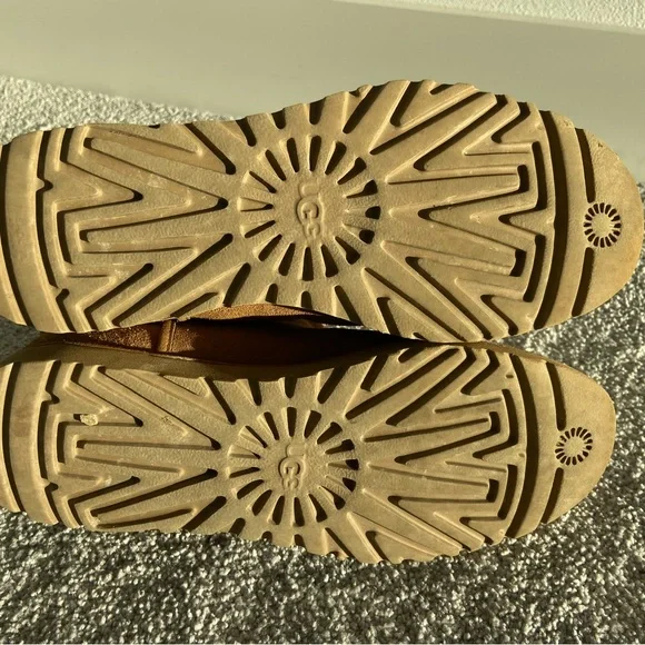 UGG Tan Suede Ankle Boots - Picture 9 of 15